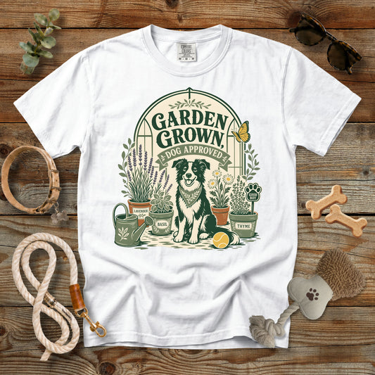 Garden Grown, Dog Approved T-Shirt | Comfort Colors® 1717