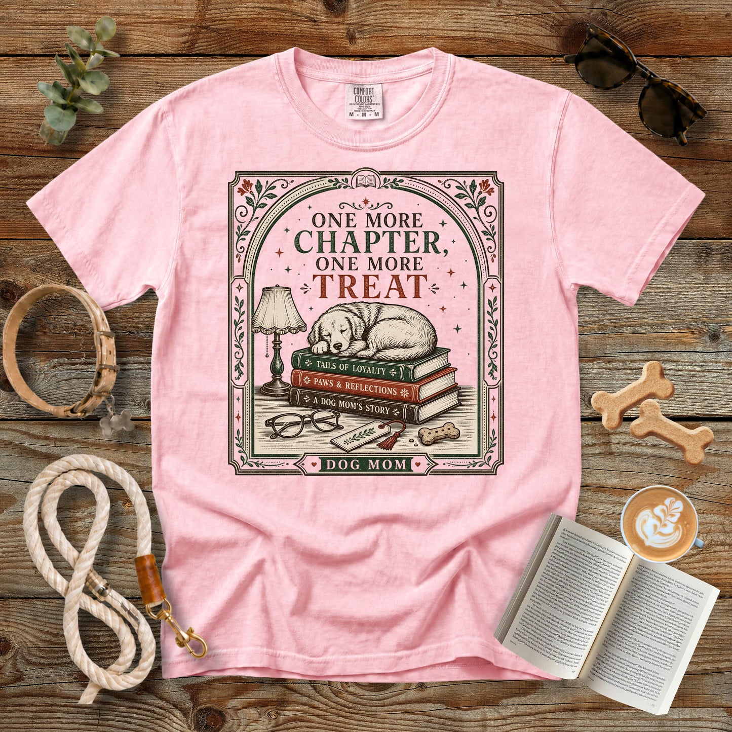 One More Chapter, One More Treat T-Shirt | Comfort Colors® 1717