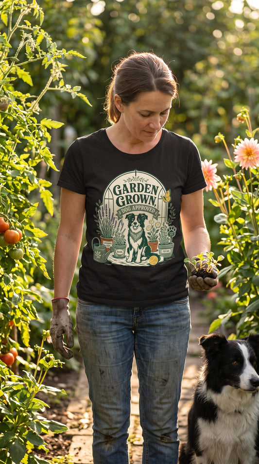 Garden Grown, Dog Approved T-Shirt | Comfort Colors® 1717