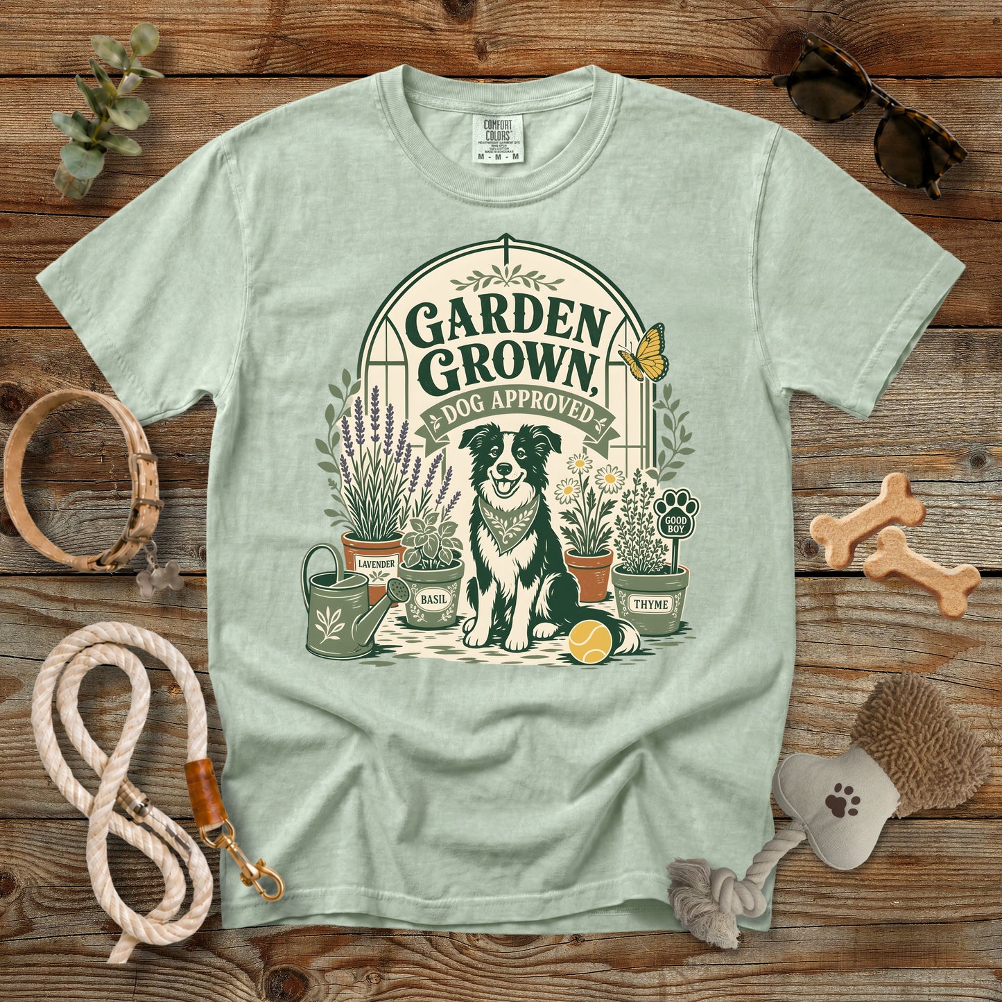 Garden Grown, Dog Approved T-Shirt | Comfort Colors® 1717