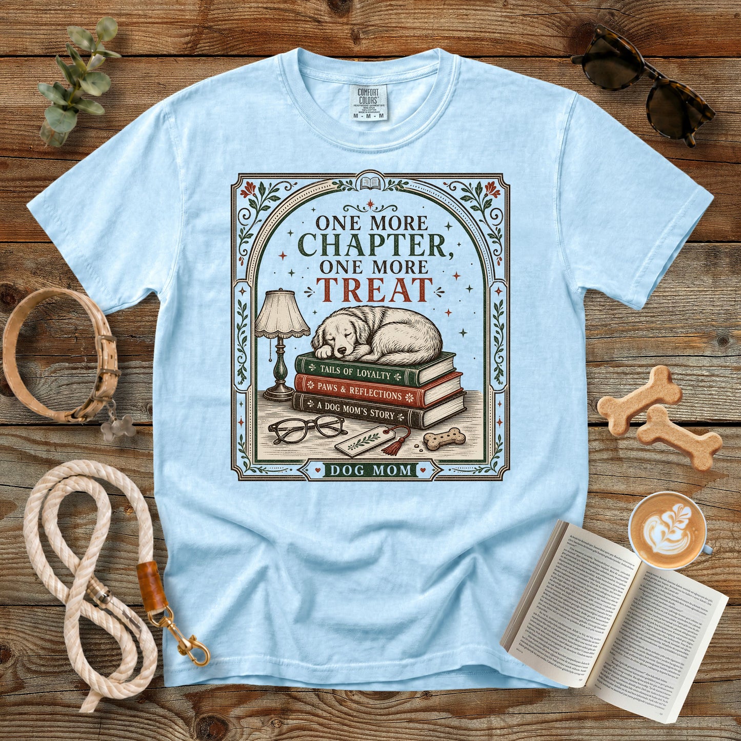 One More Chapter, One More Treat T-Shirt | Comfort Colors® 1717