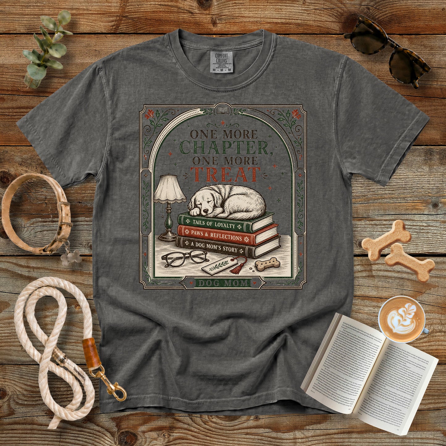 One More Chapter, One More Treat T-Shirt | Comfort Colors® 1717