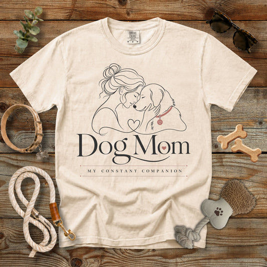 Minimalist Dog Mom T-Shirt | Comfort Colors® 1717