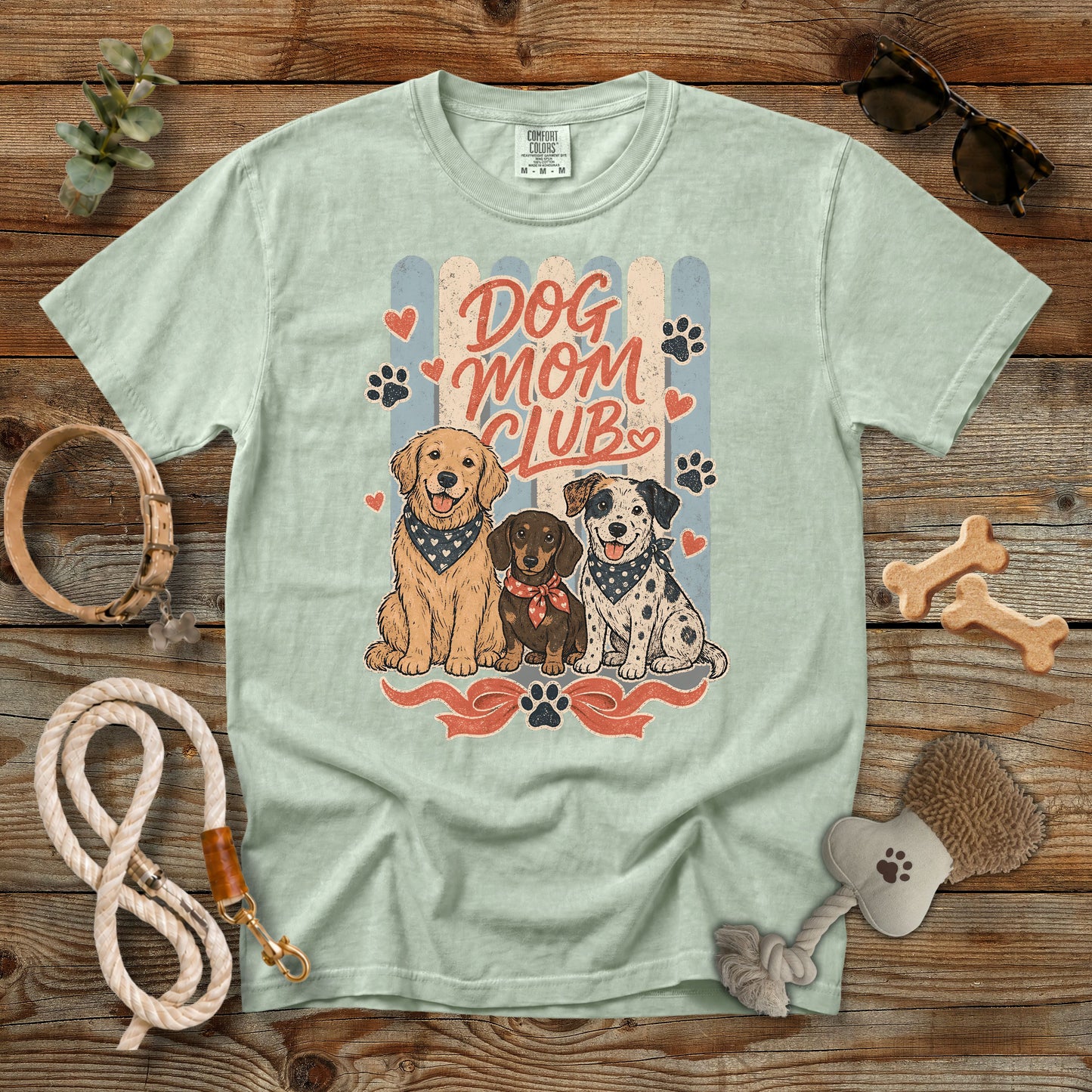 Dog Mom Club T-Shirt | Comfort Colors 1717