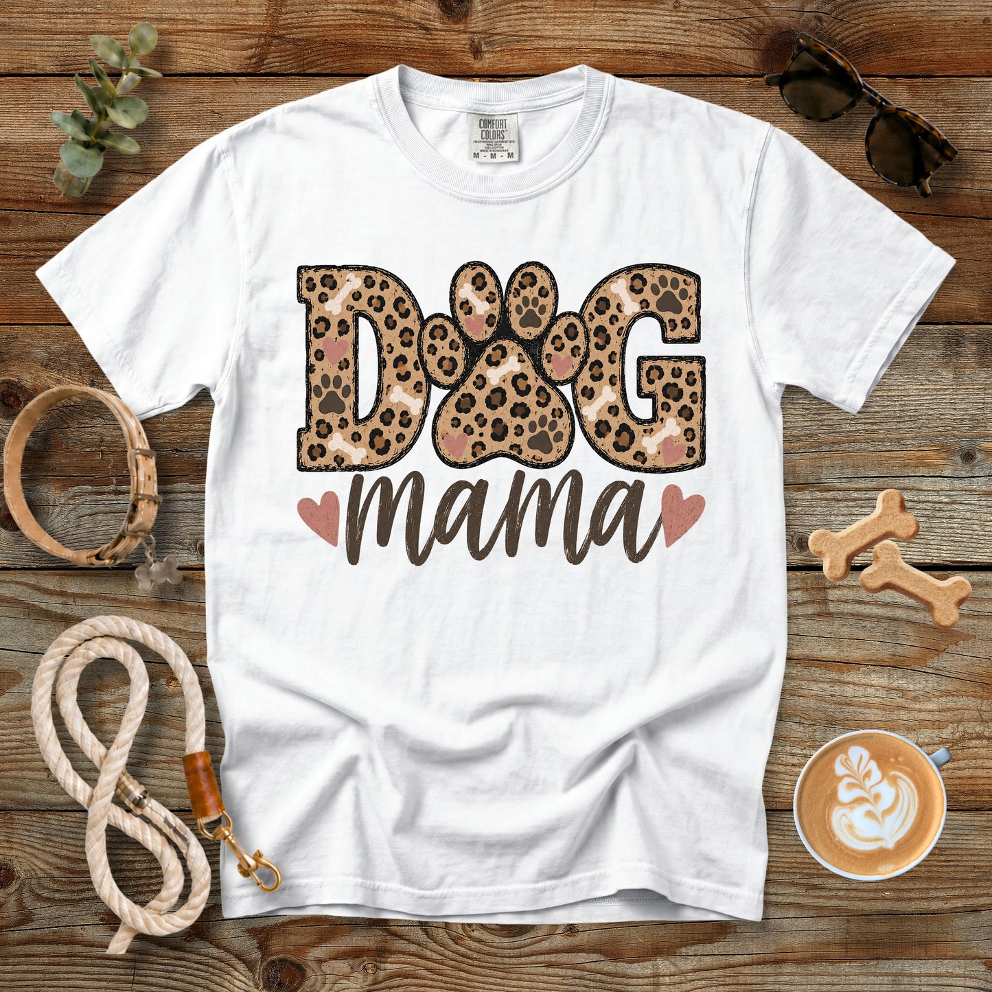 Dog Mama T-Shirt | Comfort Colors 1717