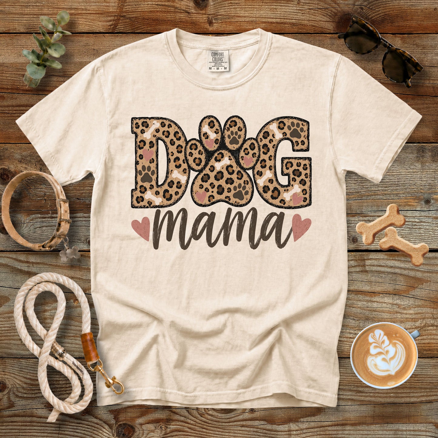 Dog Mama T-Shirt | Comfort Colors 1717