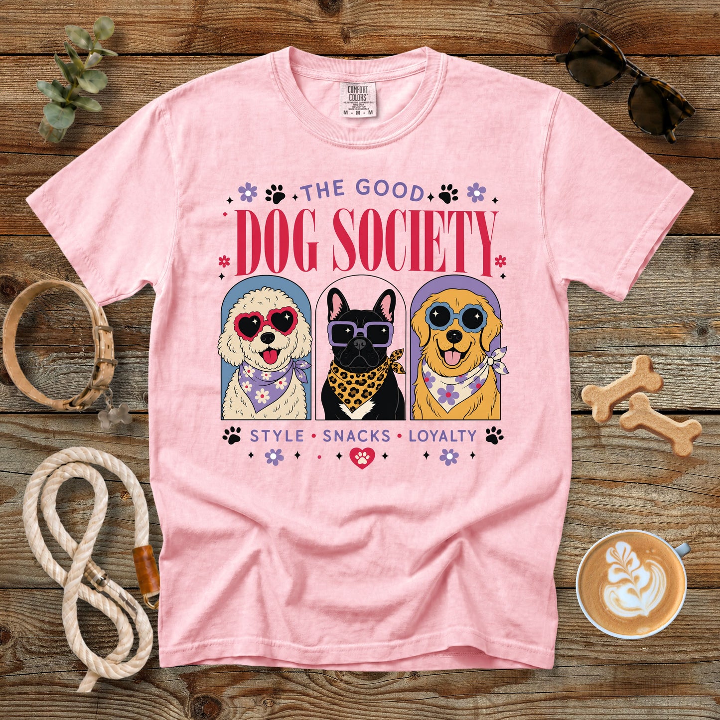 The Good Dog Society T-Shirt | Comfort Colors 1717