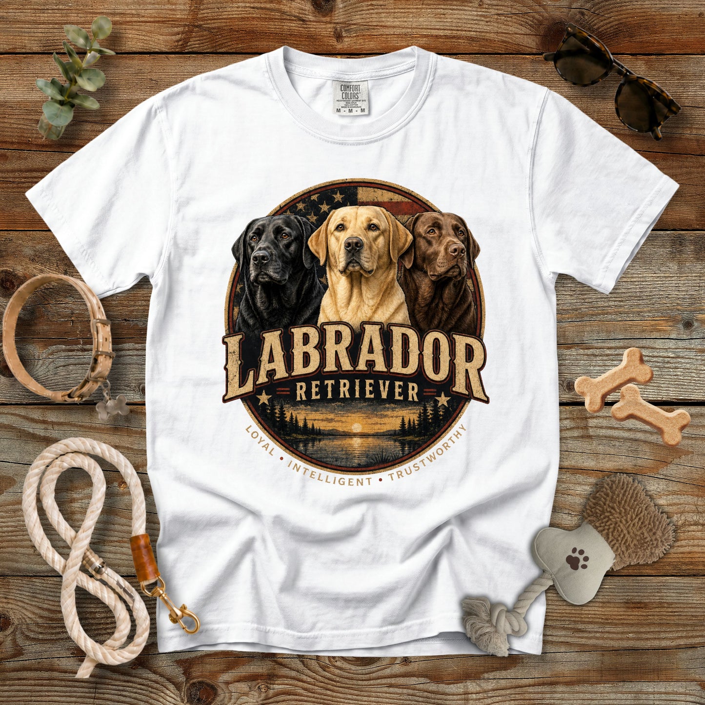 Labrador Retriever T-Shirt | Comfort Colors 1717