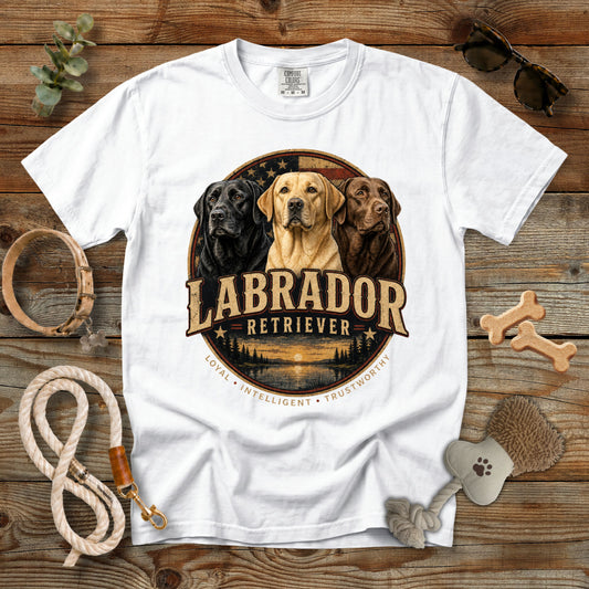 Labrador Retriever T-Shirt | Comfort Colors 1717