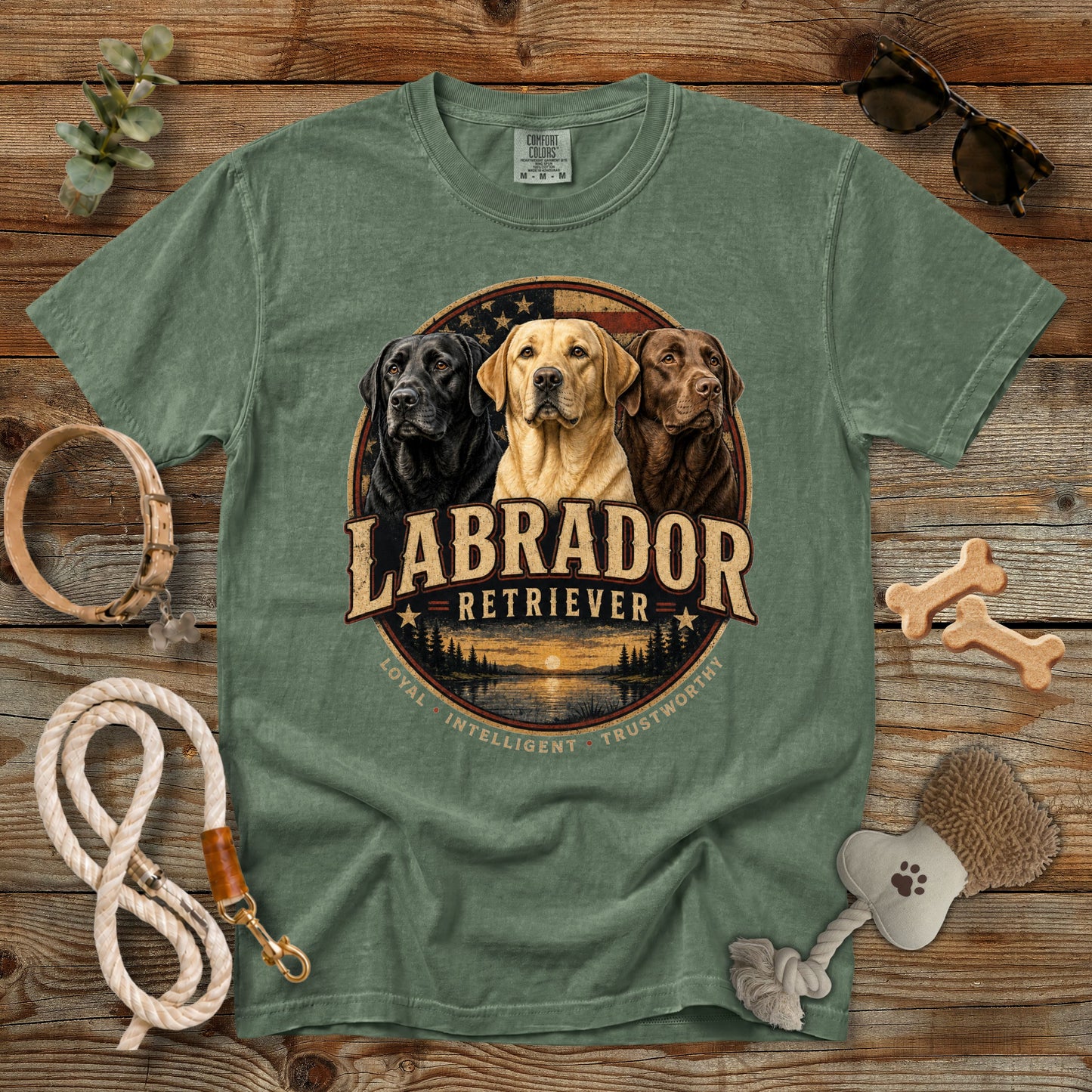 Labrador Retriever T-Shirt | Comfort Colors 1717