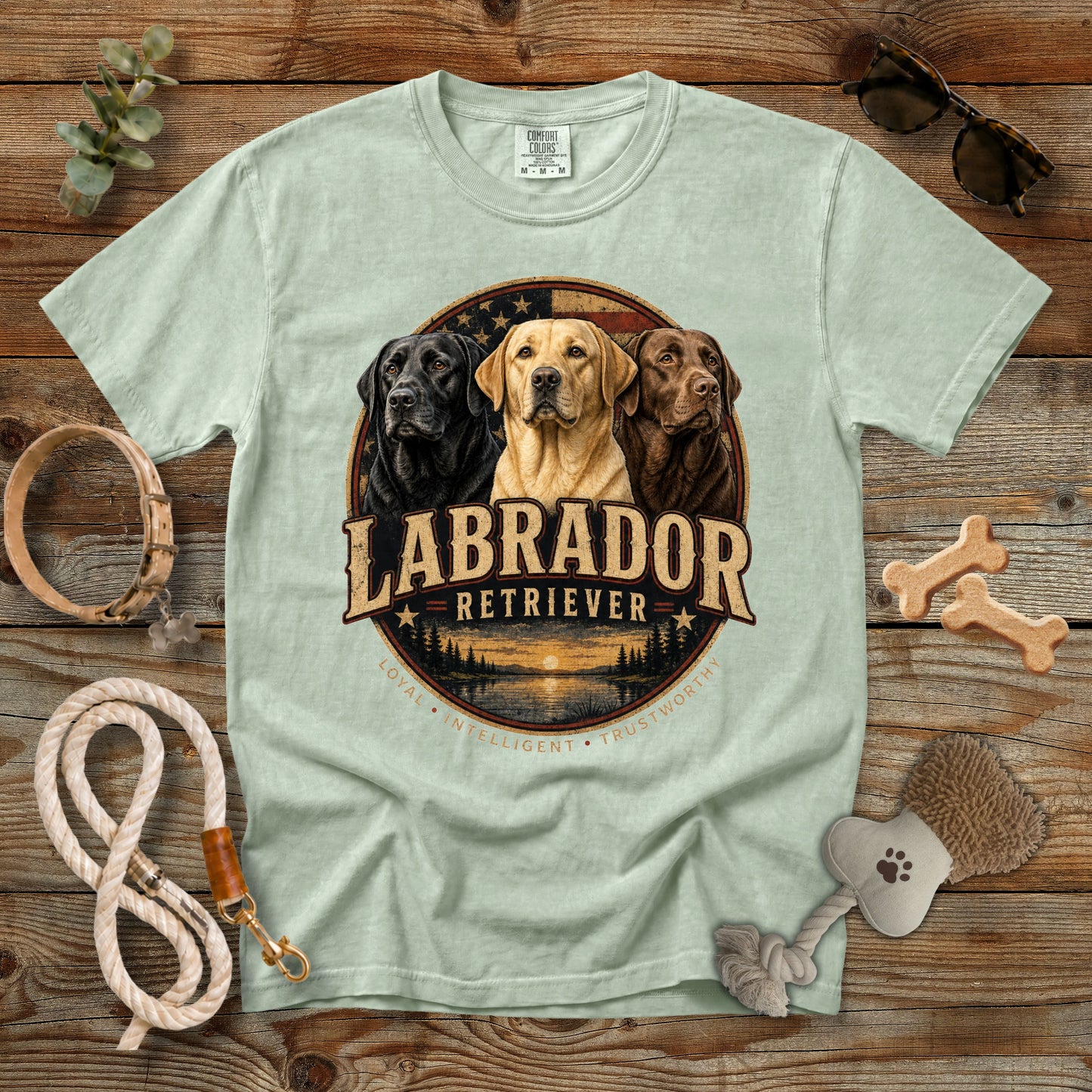 Labrador Retriever T-Shirt | Comfort Colors 1717