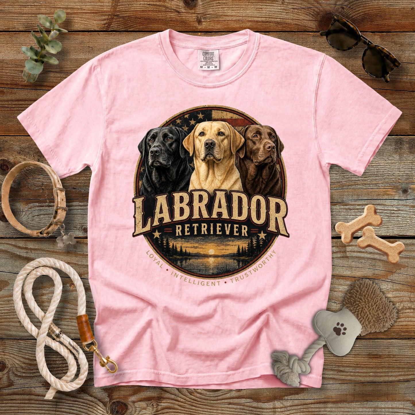 Labrador Retriever T-Shirt | Comfort Colors 1717