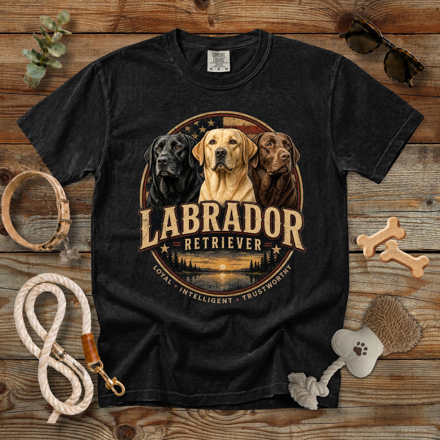 Labrador Retriever T-Shirt | Comfort Colors 1717
