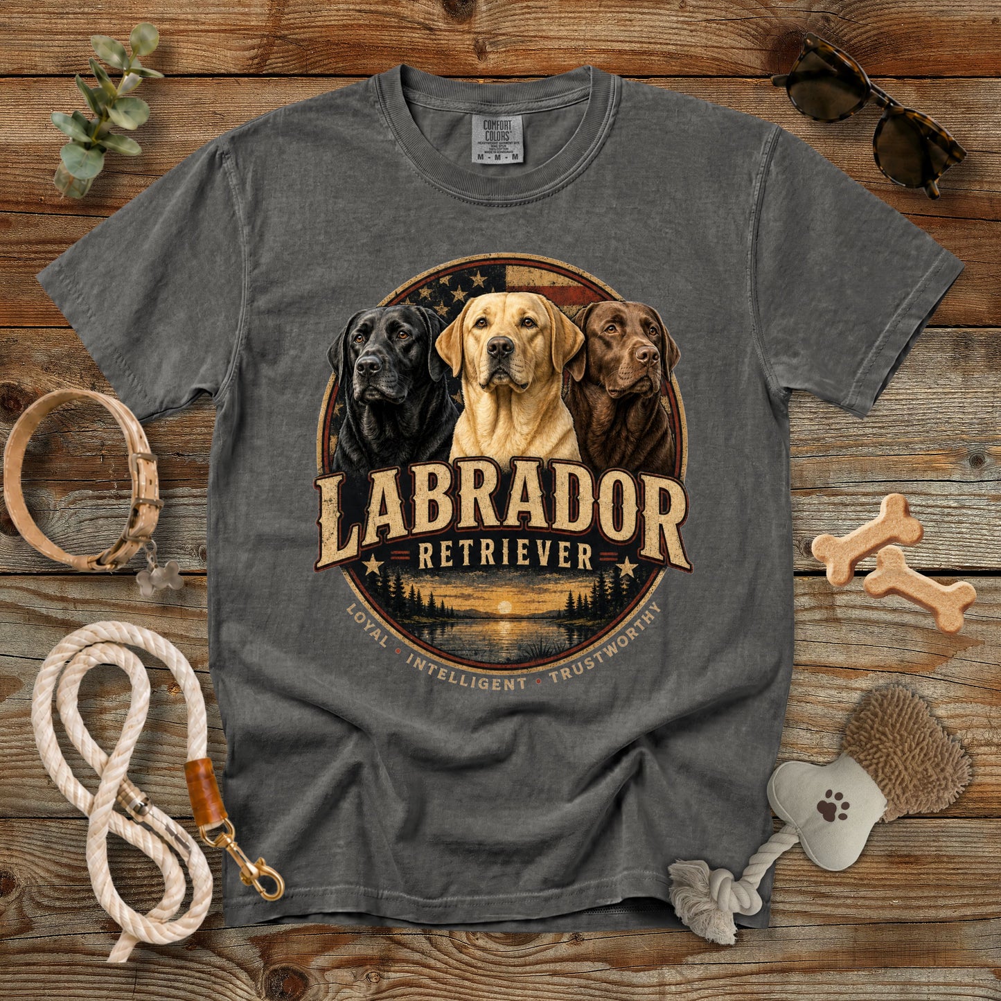 Labrador Retriever T-Shirt | Comfort Colors 1717
