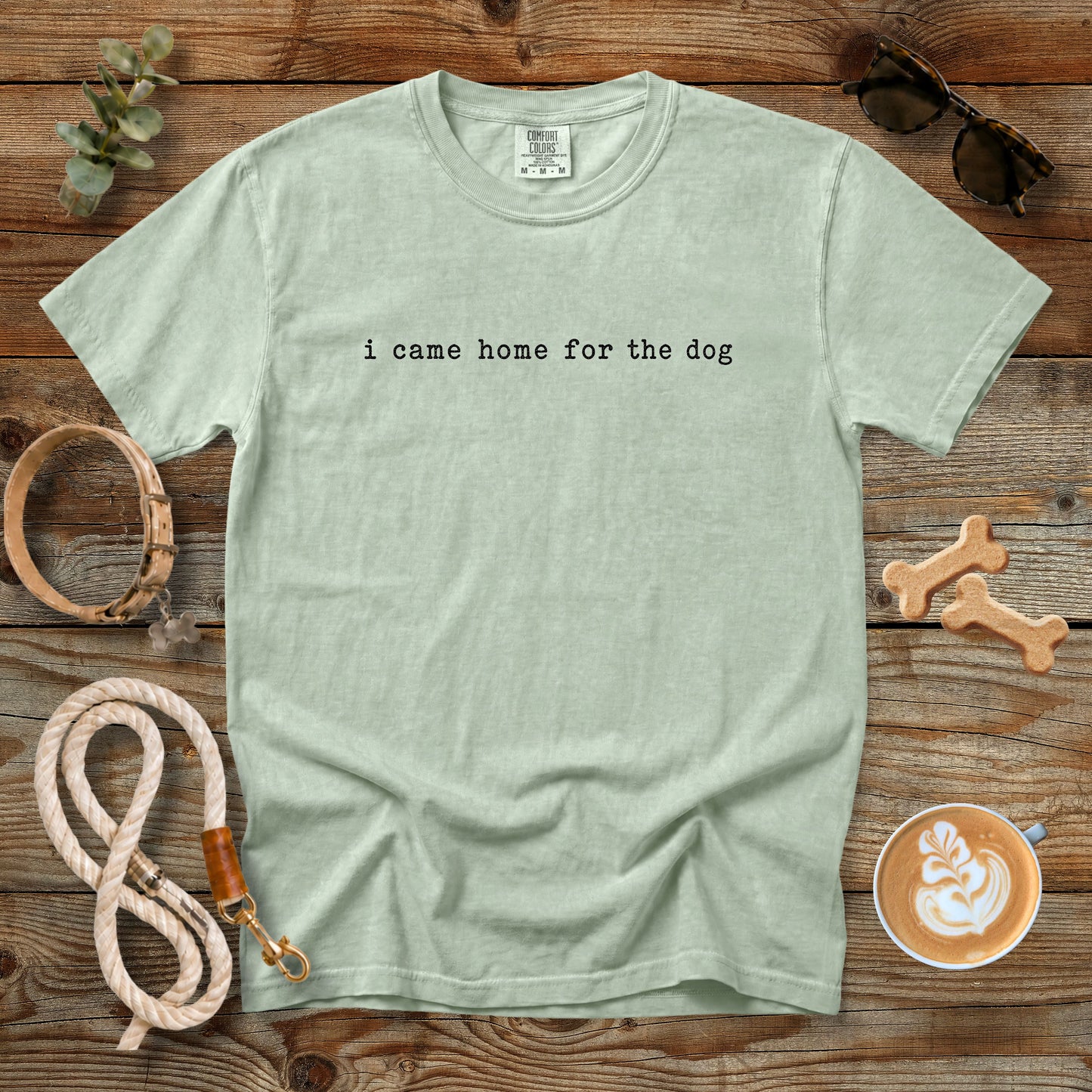 I Came Home for the Dog T-Shirt | Dog Mom Tee Comfort Colors 1717