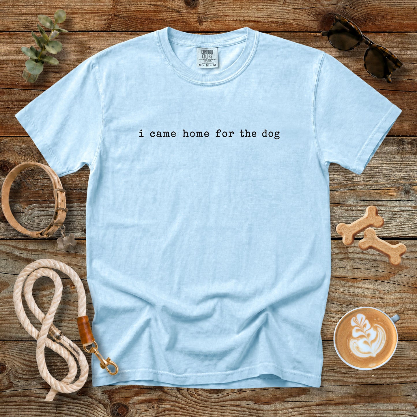 I Came Home for the Dog T-Shirt | Dog Mom Tee Comfort Colors 1717