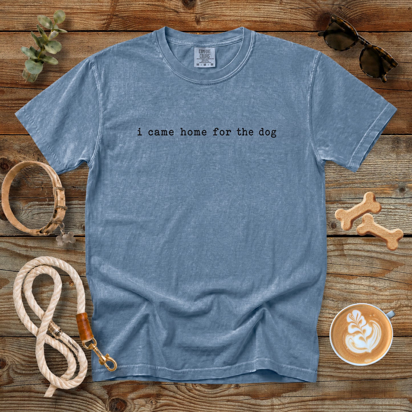 I Came Home for the Dog T-Shirt | Dog Mom Tee Comfort Colors 1717