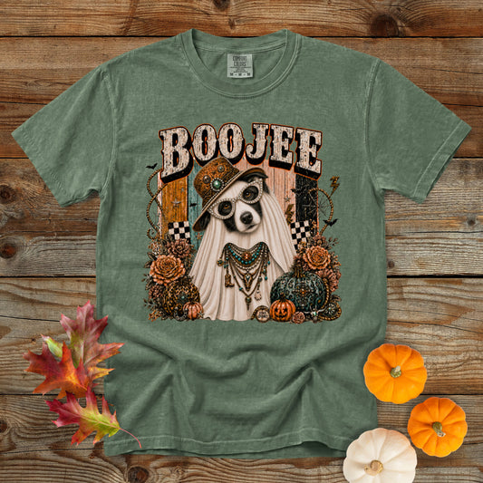 Boojee Border Collie Halloween T-Shirt | Dog Mom Comfort Colors 1717