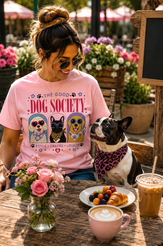 The Good Dog Society T-Shirt | Comfort Colors 1717