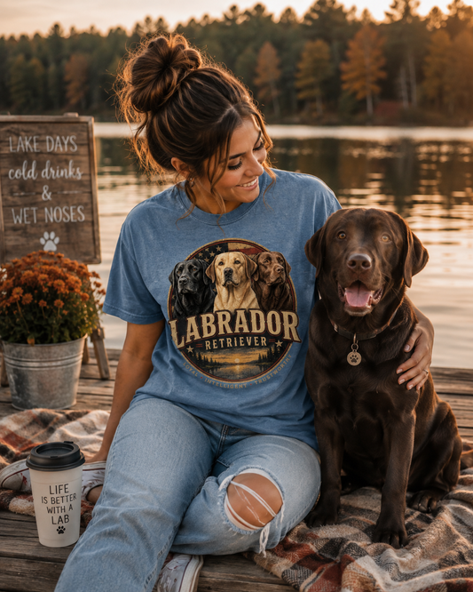 Labrador Retriever T-Shirt | Comfort Colors 1717